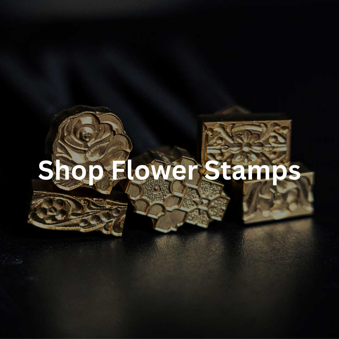 Flower Leather Stamps – StampLeatherCo