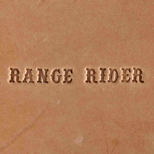 Range Rider Alphabet Leather Stamp Steel Set – A–Z and 0–9