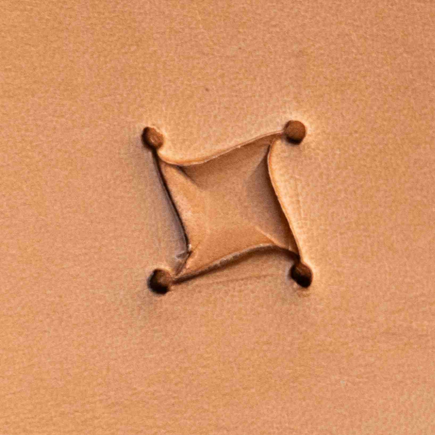 LT291 Quilt Style Leather Stamping Tool– Quilt Style 13x13mm (1/2" x 1/2")