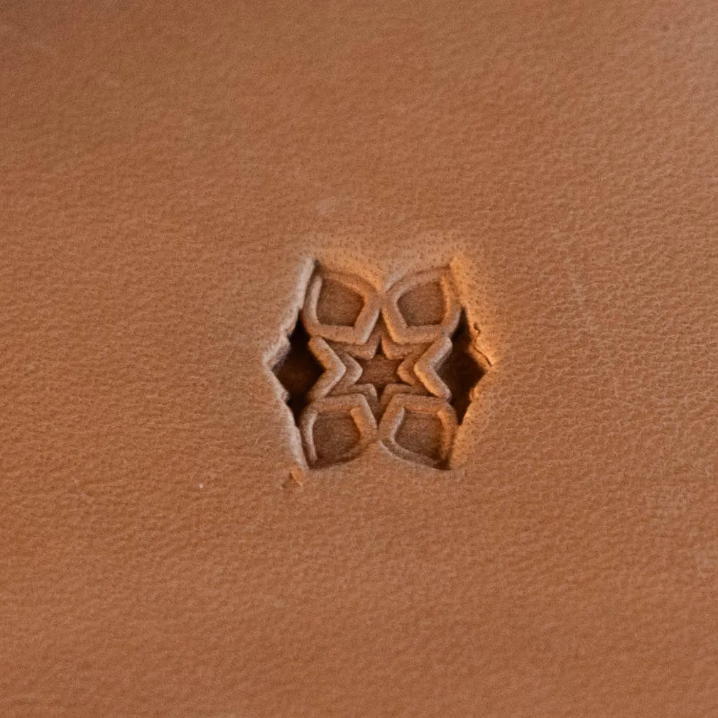 LT532 Geometric Leather Stamping Tool–Star Cluster Geometric