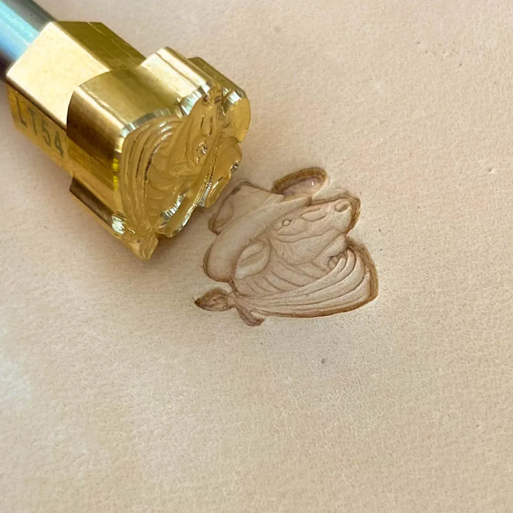 LT547 Cow Leather Stamping Tool–boy Cow 17x17mm (2/3" x 2/3")
