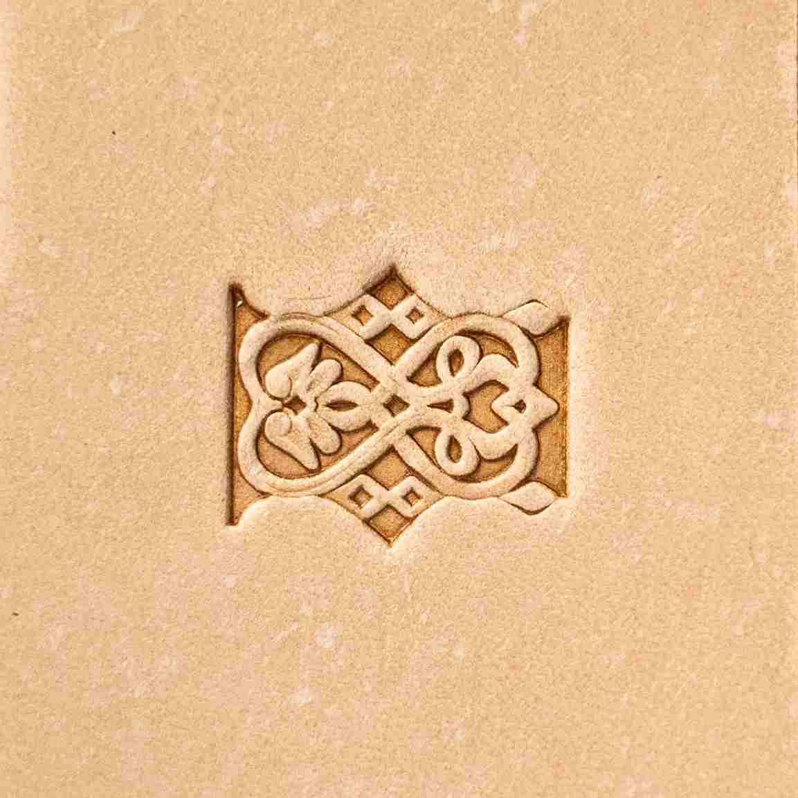 LT108 Floral Loop Leather Stamping Tool– Floral Loop 18x15mm (5/7" x 7/12")