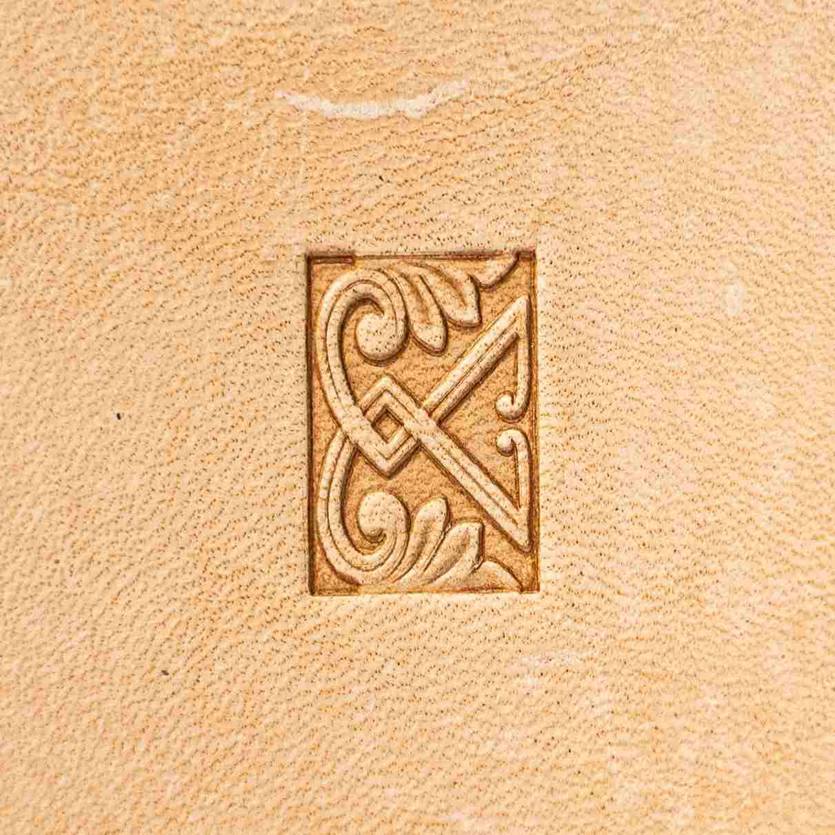 LT117 Border and Corner Premium Leather Stamping Tools for Professional Crafters-18x12mm size