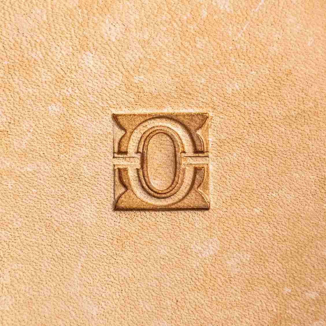 LT127 Geometric Leather Stamping Tool–Linked Circles Geometric 12x12mm (7/15" x 7/15")
