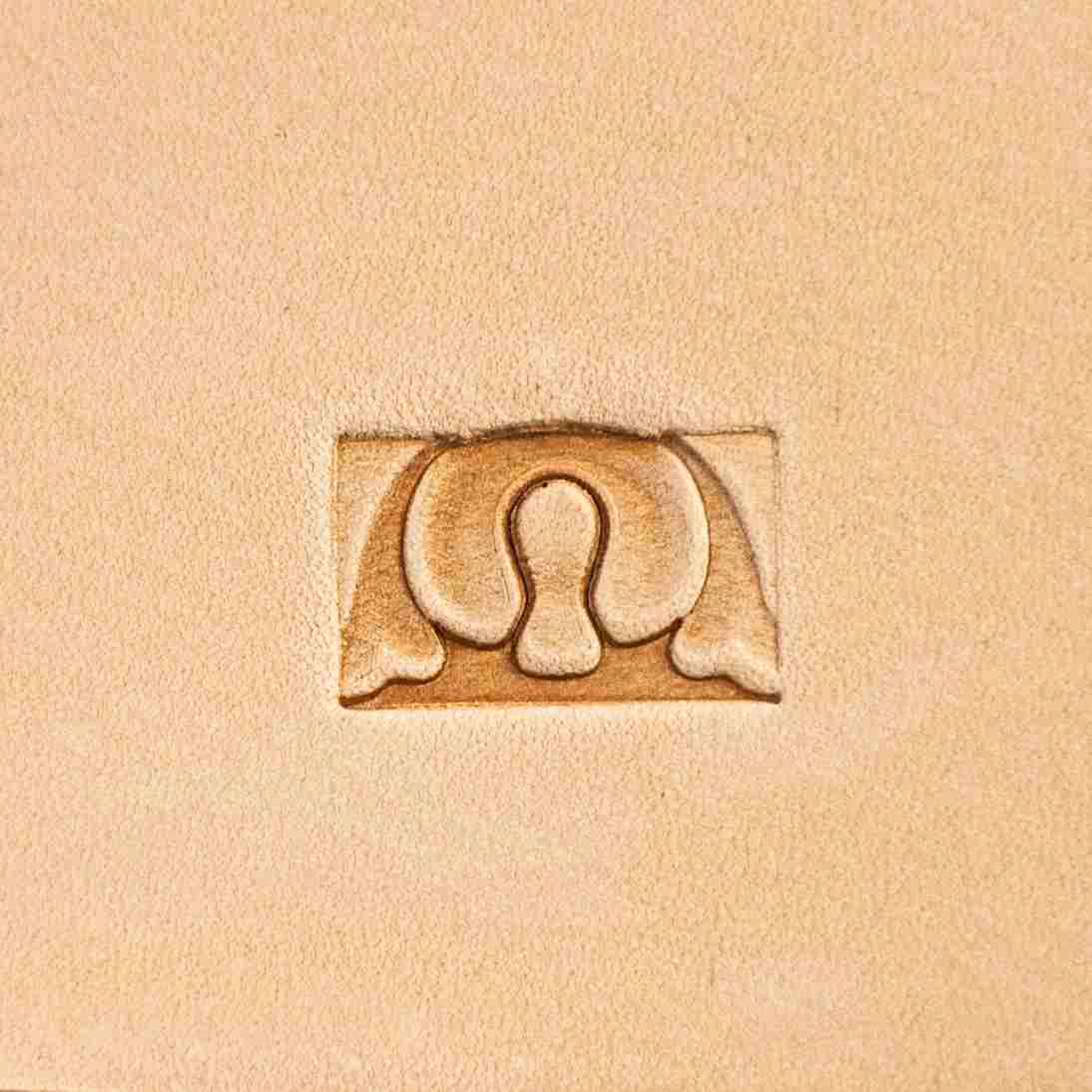 LT129 Ornate Leather Stamping Tool– U Shape Ornate 16x9mm (5/8" x 5/14")
