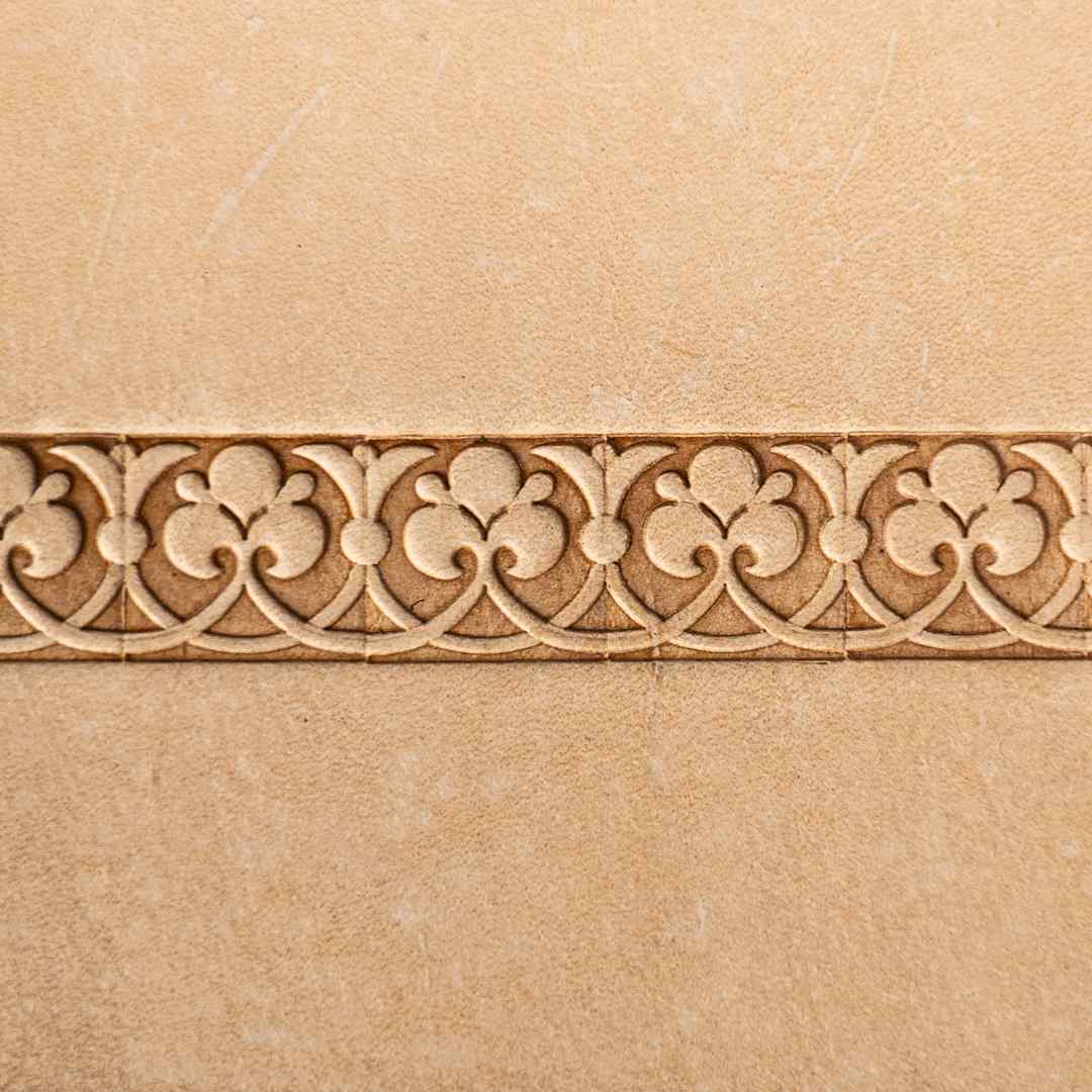 LT169 Ornate Square Leather Stamping Tool– Ornate Square 15x14mm (7/12" x 5/9")