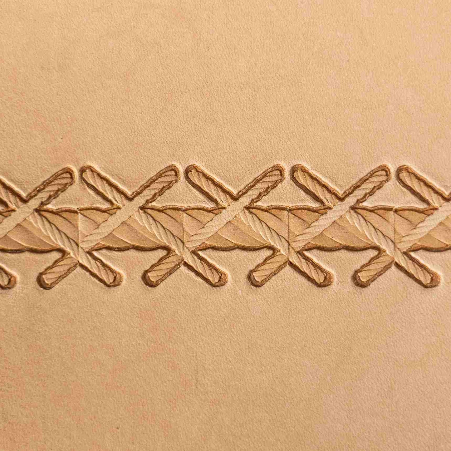 LT092 Stitches Leather Stamping Tool–Rope Style Stitches 17x15mm (2/3" x 7/12")