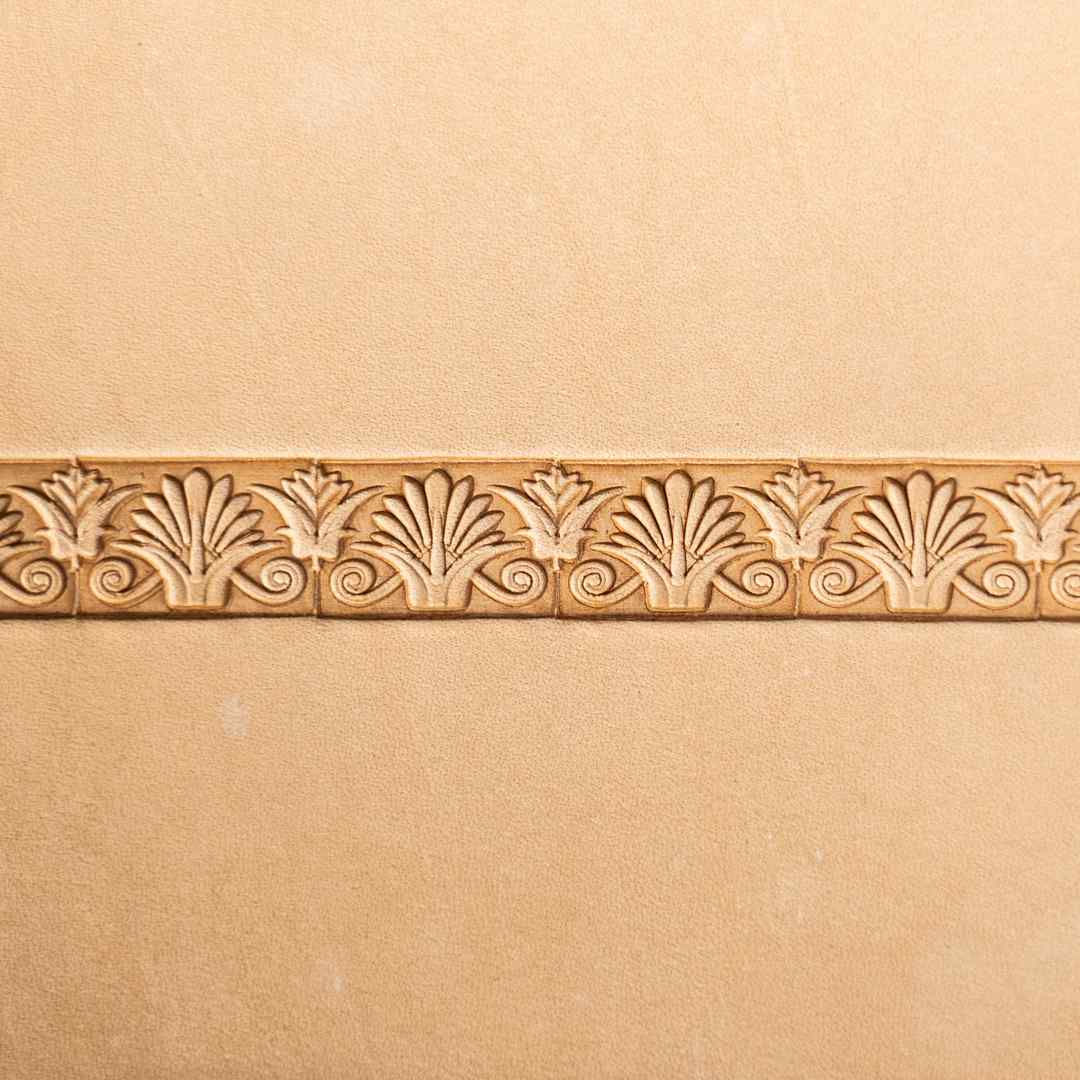 LT161 Ornamental Border Leather Stamping Tool– Ornamental Border 17x11mm (2/3" x 7/16")