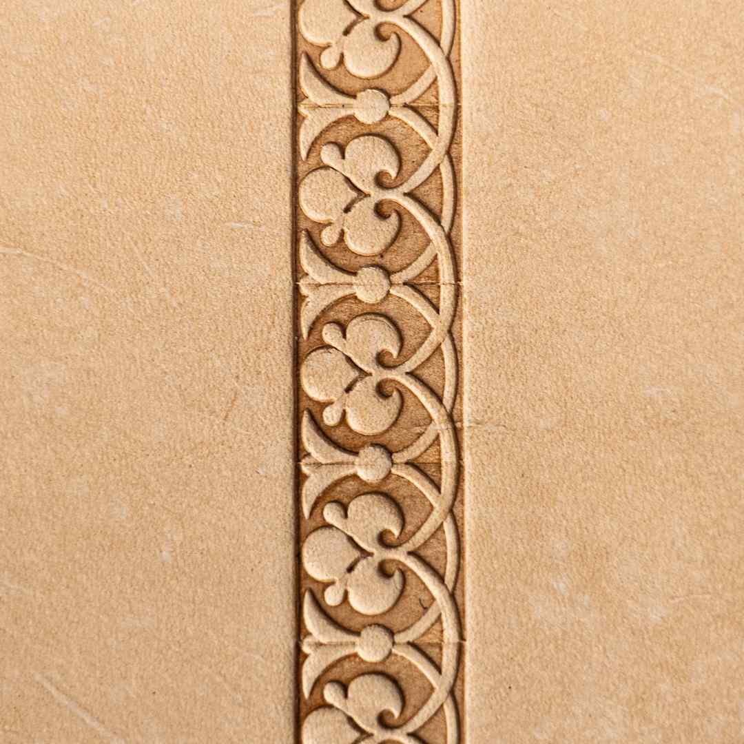 LT169 Ornate Square Leather Stamping Tool– Ornate Square 15x14mm (7/12" x 5/9")