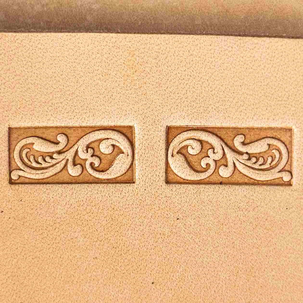 LT147AB Ornamental Border 1 Leather Stamping Tool– Ornamental Border 1 19x9mm (3/4" x 5/14")