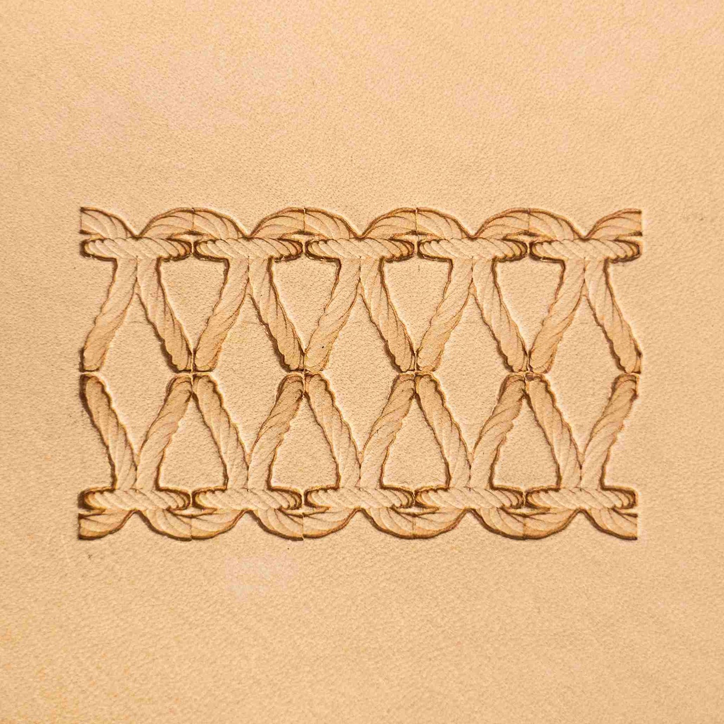 LT098 Stitches Leather Stamping Tool–Rope Style Stitches 17x12mm (2/3" x 7/15")