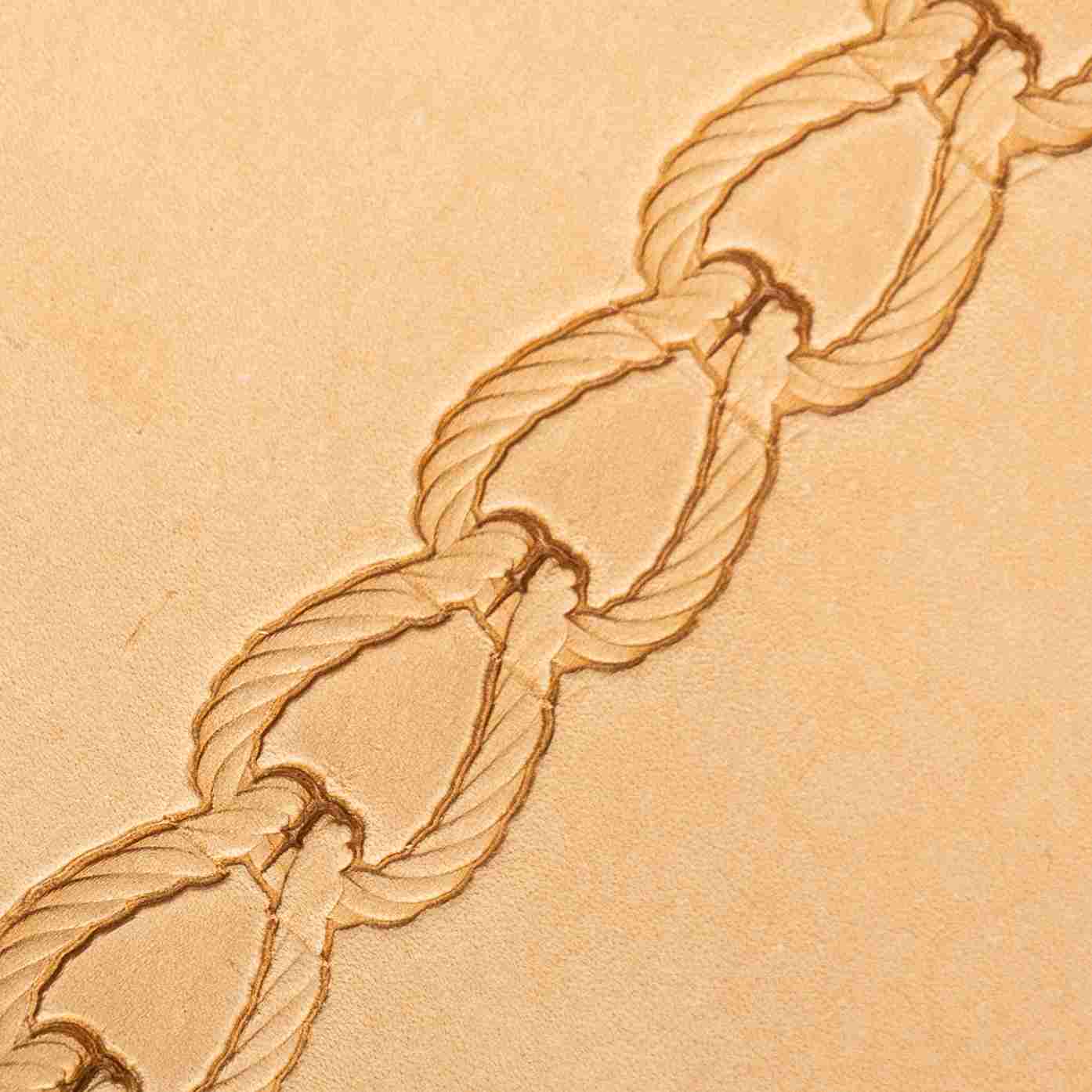 LT099 Rope Chain Leather Stamping Tool– Rope Chain 16x15mm (5/8" x 7/12")