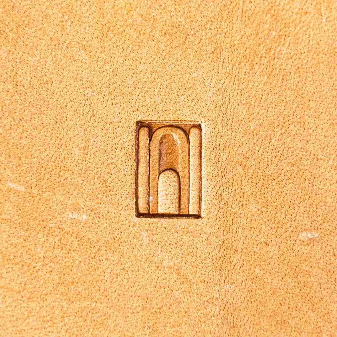LT137 Geometric Leather Stamping Tool–Arch Border Geometric 12x8mm (7/15" x 5/16")