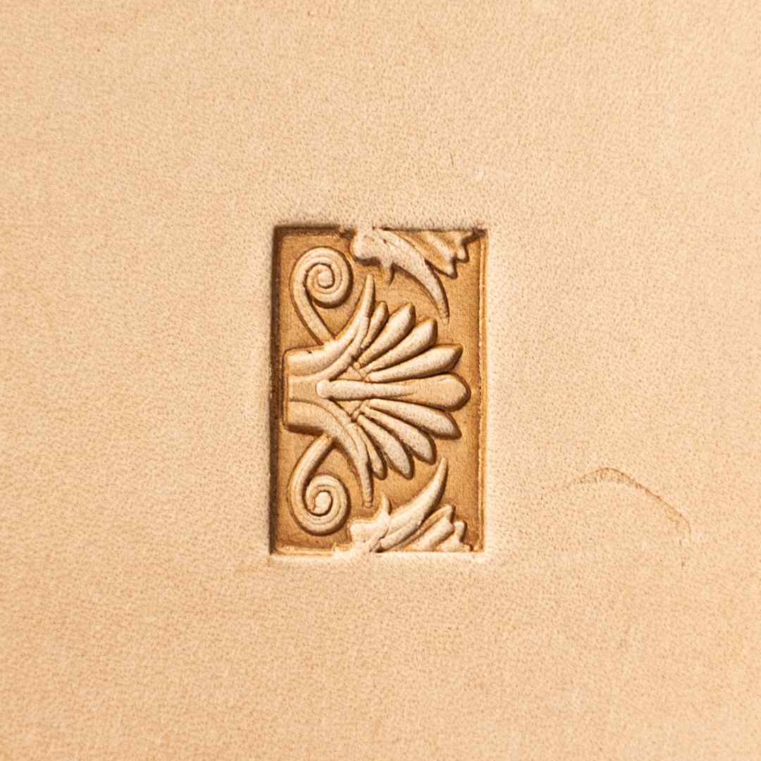 LT161 Ornamental Border Leather Stamping Tool– Ornamental Border 17x11mm (2/3" x 7/16")