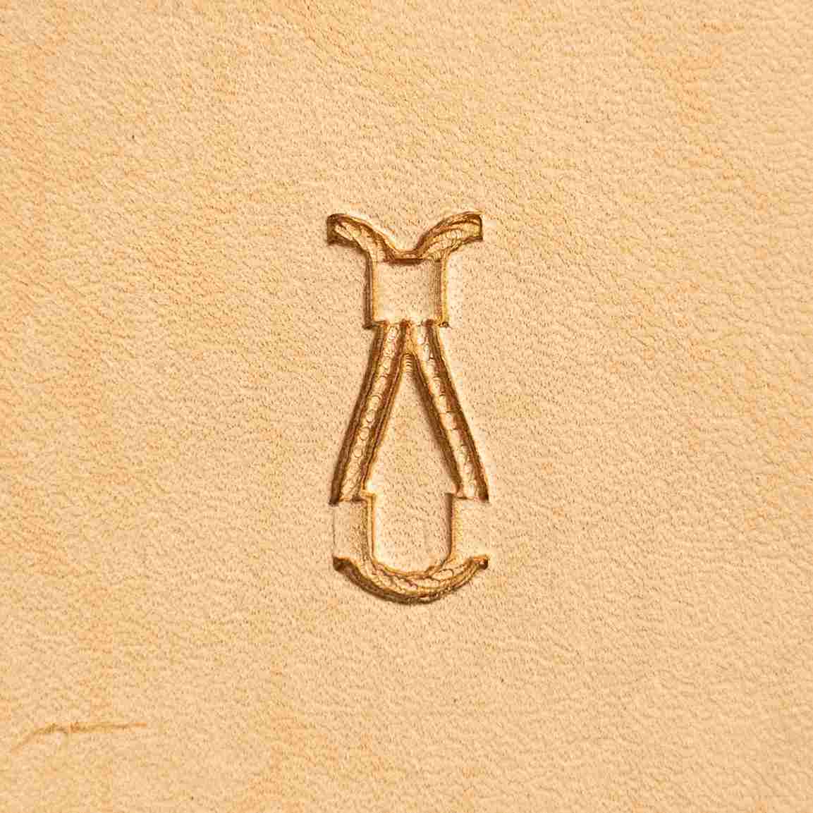 LT097 Stitches Leather Stamping Tool–Double Loop Stitches 20x8mm (11/14" x 5/16")