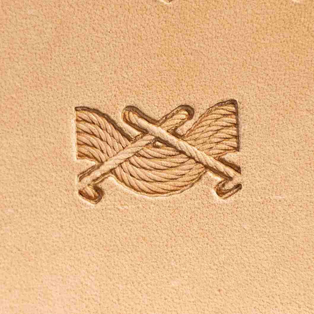 LT093 Stitches Leather Stamping Tool–Twisted Line Stitches 20x12mm (11/14" x 7/15")