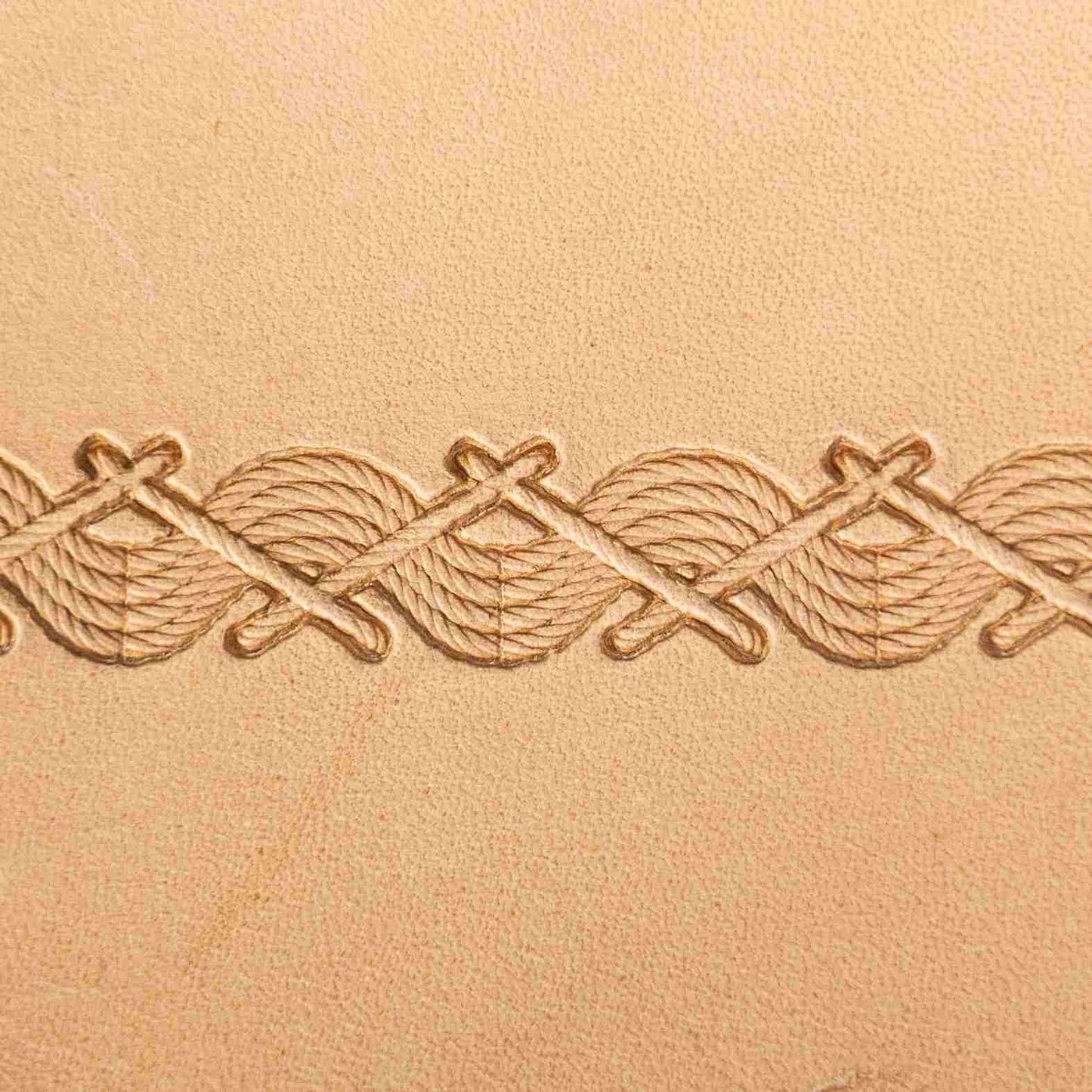 LT093 Stitches Leather Stamping Tool–Twisted Line Stitches 20x12mm (11/14" x 7/15")