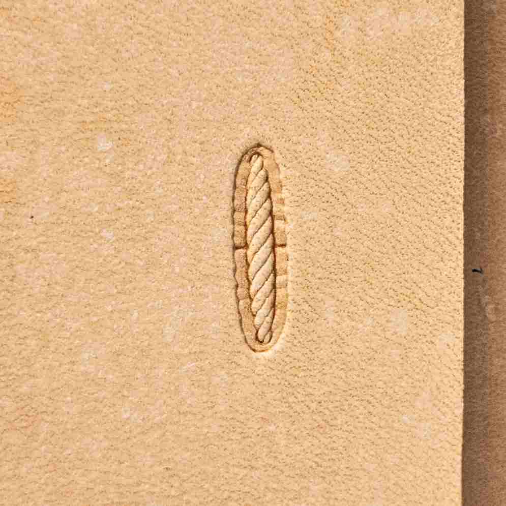 LT095 Stitches Leather Stamping Tool–Oval Style Stitches 15x4mm (7/12" x 2/13")