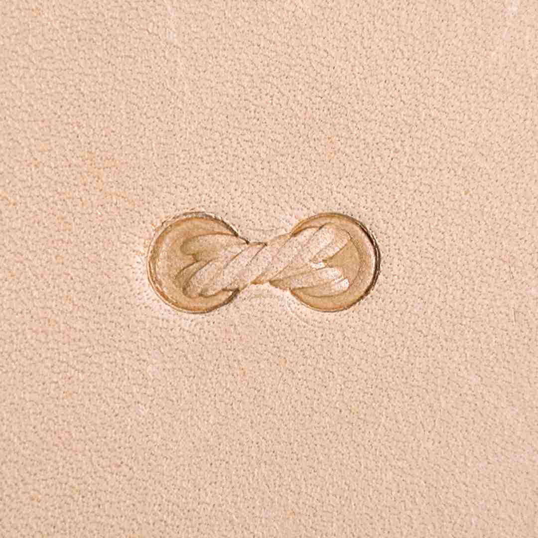 LT067 Geometric Leather Stamping Tool–Rope Style Geometric 17x08mm (11/16"x5/16")