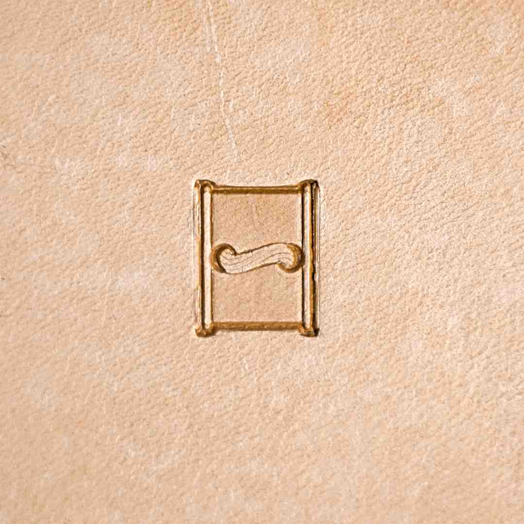 LT087 Stitches Leather Stamping Tool–Boxed Line Stitches 12x9mm (7/15" x 5/14")