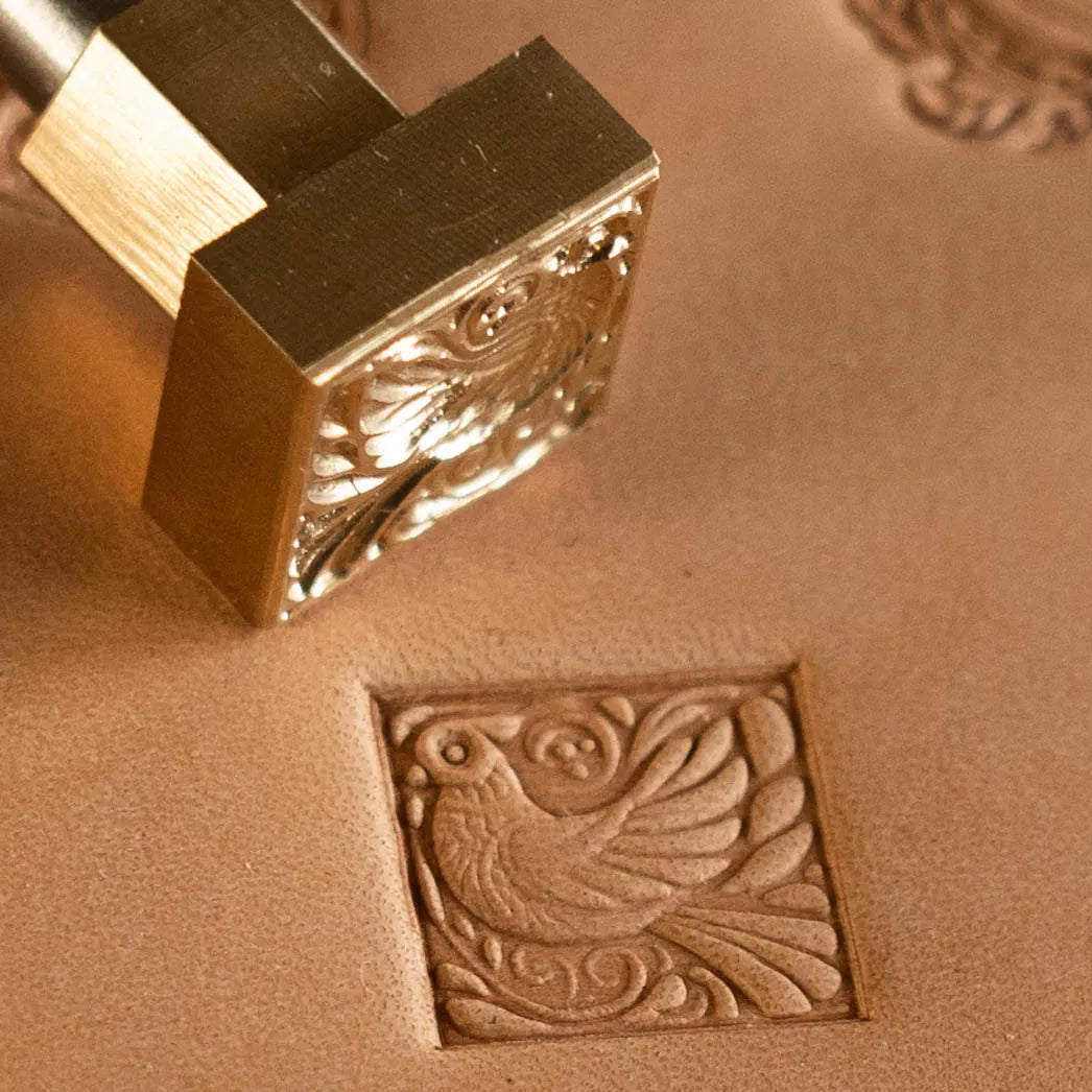 LT652 Whimsical Bird Leather Stamping Tool– Whimsical Bird 20x19mm (11/14" x 3/4")