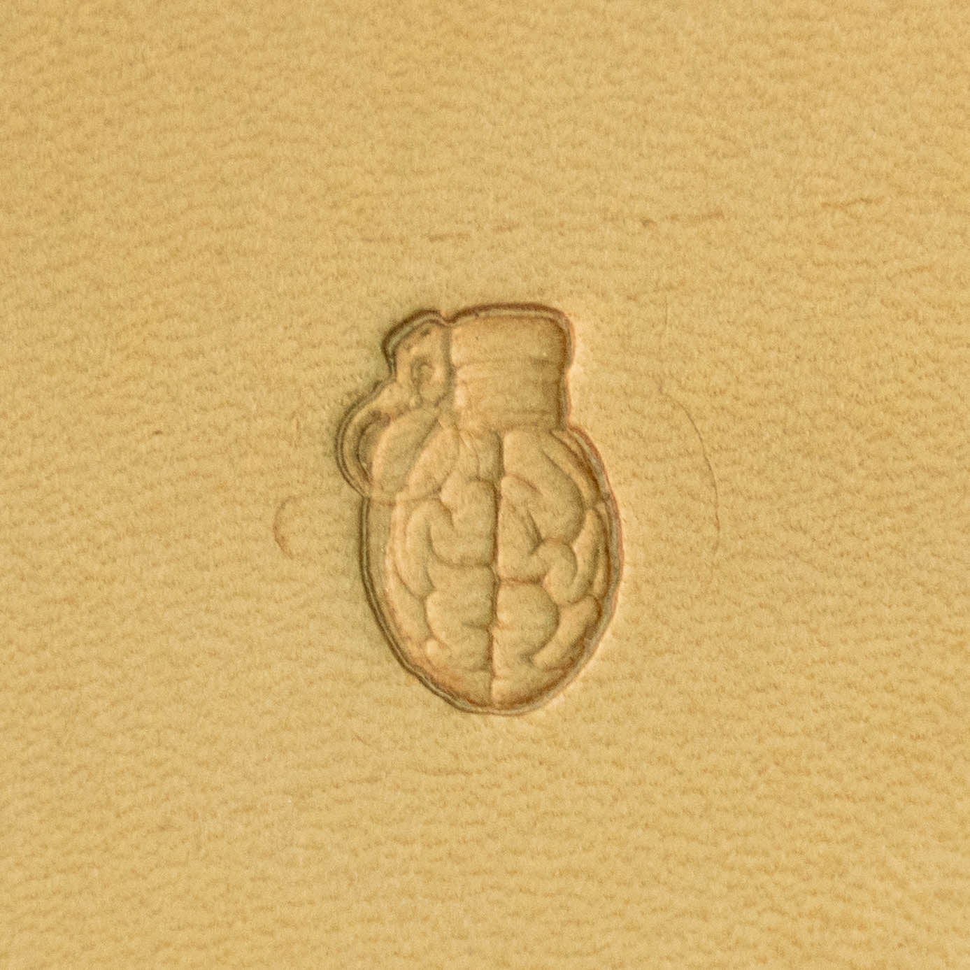 LT722 Brain Grenade Leather Stamping Tool– Brain Grenade 10x15mm (2/5" x 7/12")