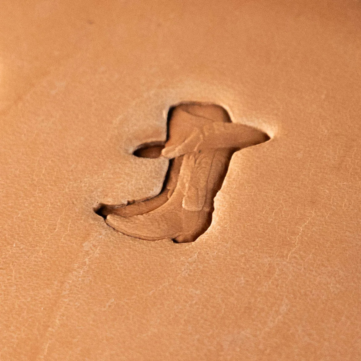 Pattern Leather Stamp – Cowboy Boot