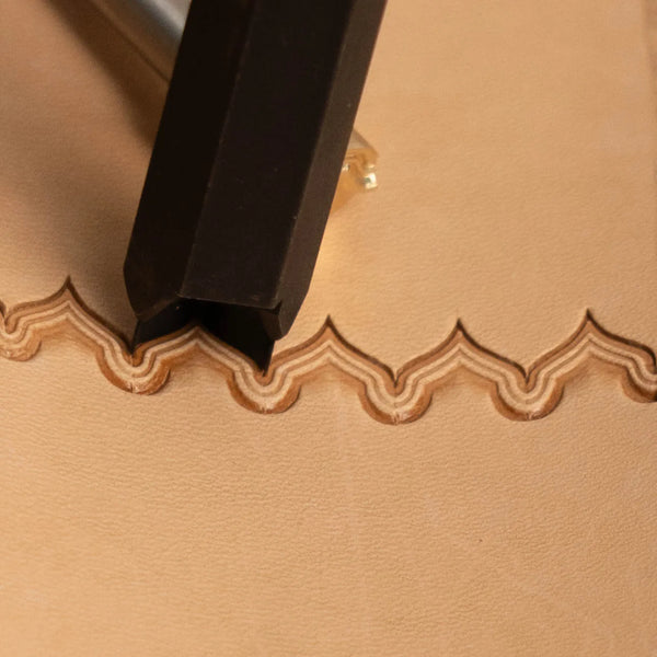 C6LE1 Decorative Brass Edge Cutter Stamp – 14x18mm