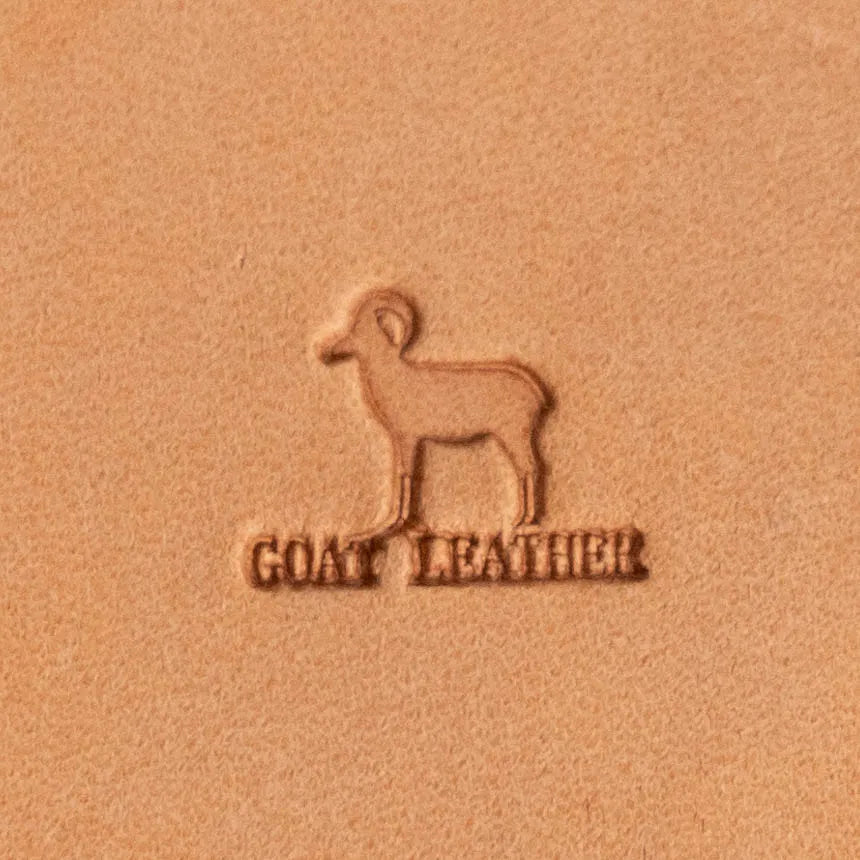 LT789 Goat Leather Marking Stamp – 13x10mm (1/2" x 2/5")