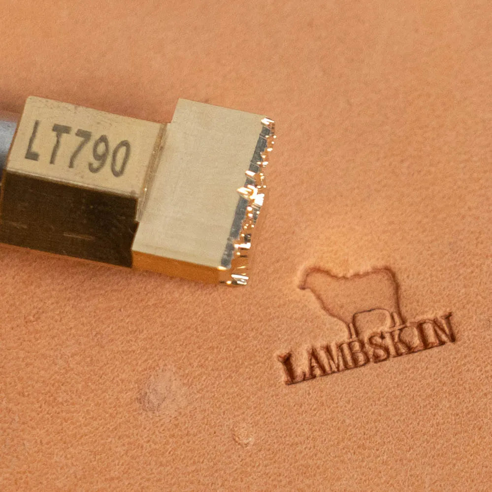 LT790 Sheep Leather Marking Stamp – 13x9mm (1/2" x 5/14")