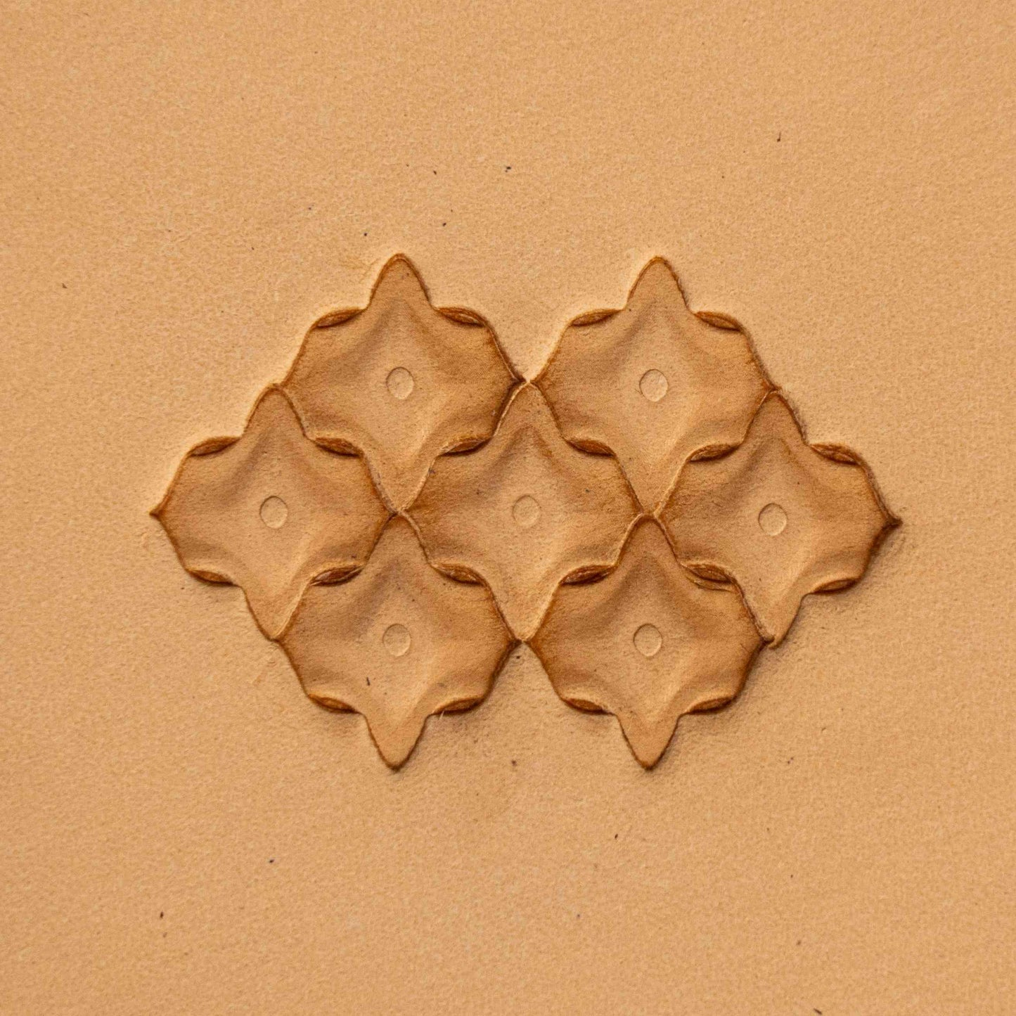LT311 Petal Tiles Leather Stamping Tool– Petal Tiles 15x15mm (7/12" x 7/12")