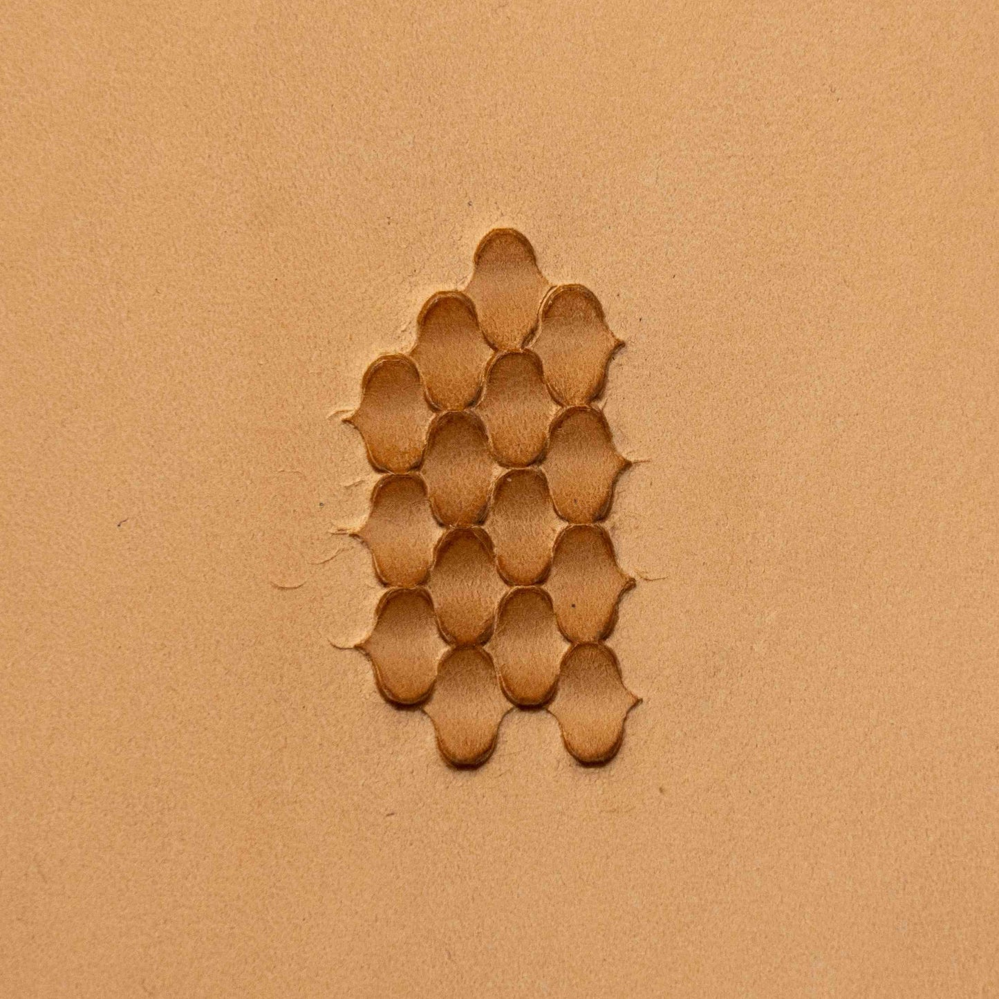 LT318 Honeycomb Leather Stamping Tool– Honeycomb 15x10mm (7/12" x 2/5")