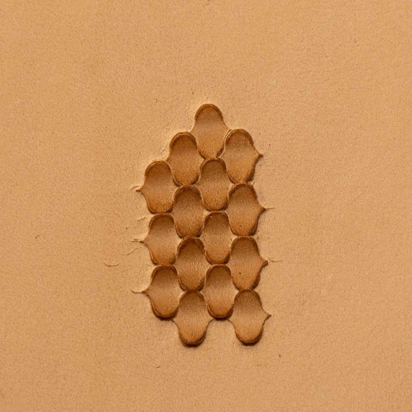 LT318 Honeycomb Leather Stamping Tool– Honeycomb 15x10mm (7/12" x 2/5")