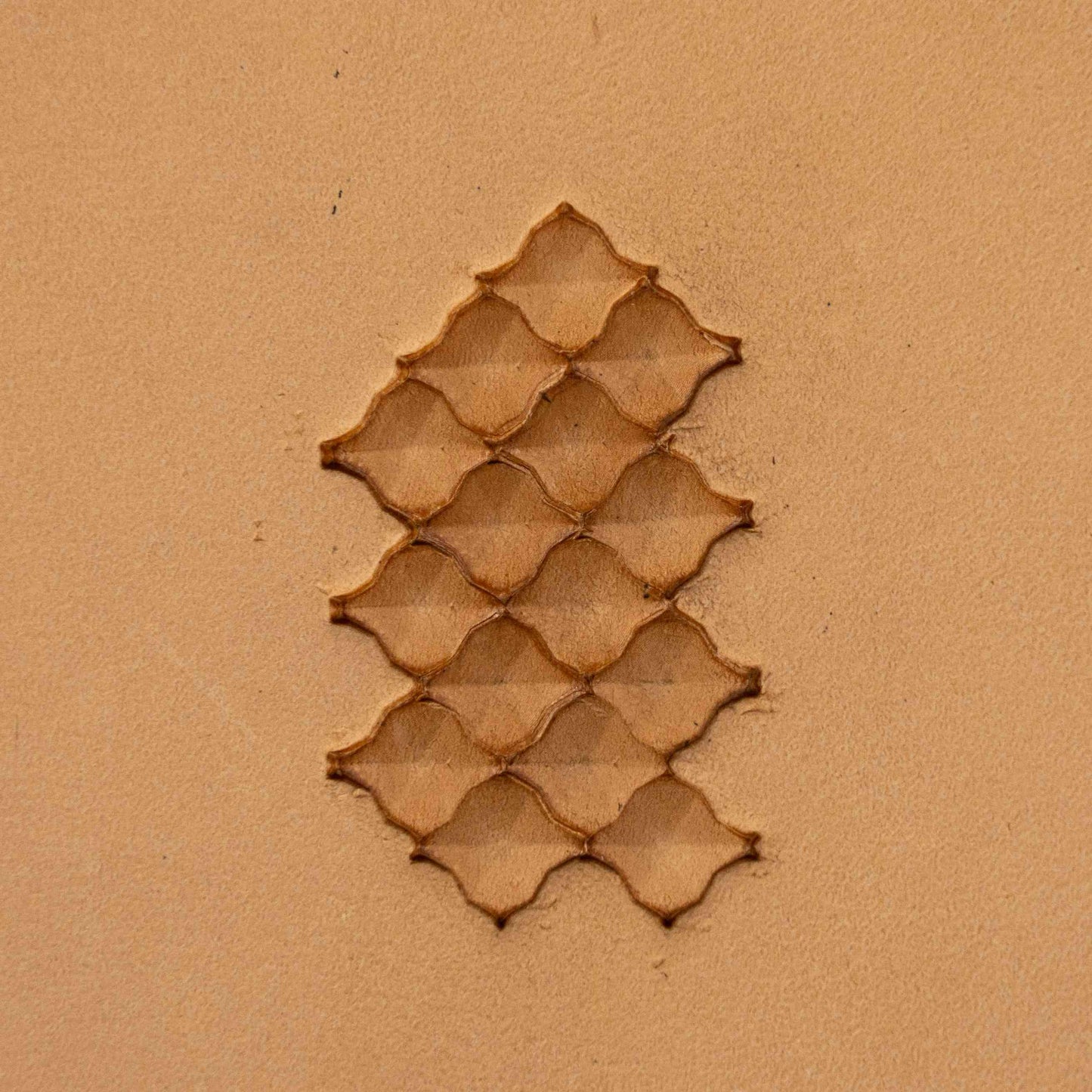 LT320 Geometric Leather Stamping Tool–Lattice Geometric 18x15mm (5/7" x 7/12")