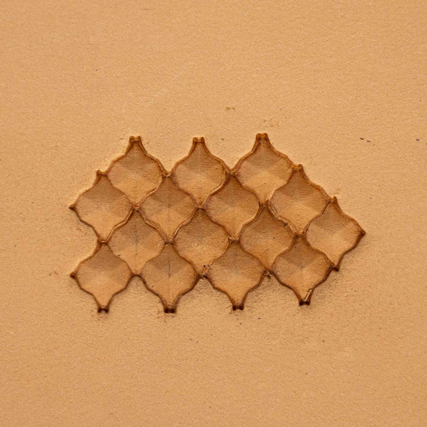 LT320 Geometric Leather Stamping Tool–Lattice Geometric 18x15mm (5/7" x 7/12")