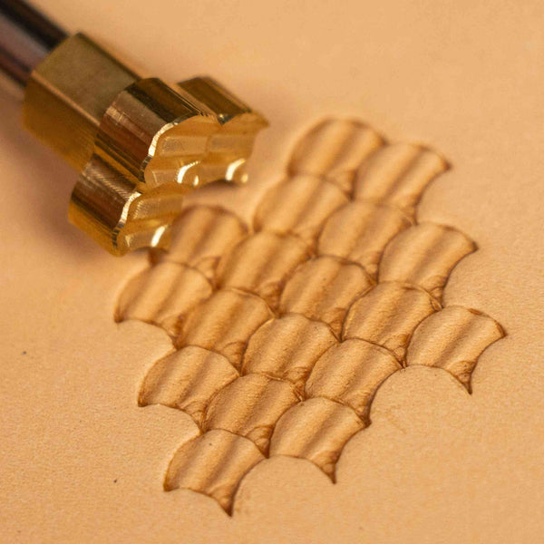 Pattern Leather Stamp – Scales