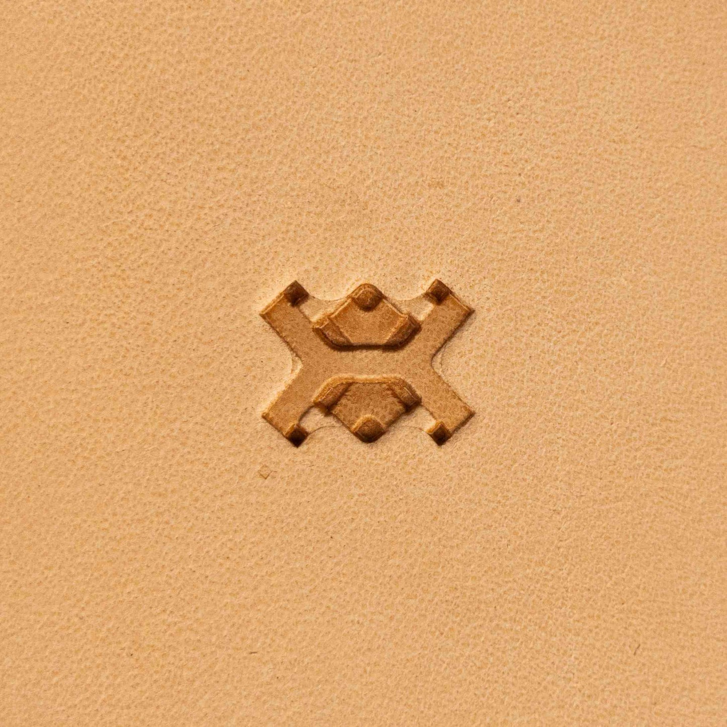 LT357 Geometric Leather Stamping Tool–Ornate Lines Geometric 14x10mm (5/9" x 2/5")