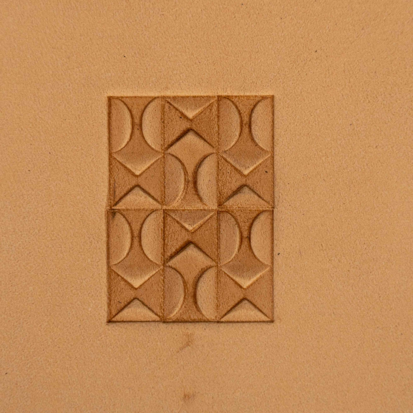 LT360 Geometric Leather Stamping Tool–Retro Shapes Geometric 16x8mm (5/8" x 5/16")
