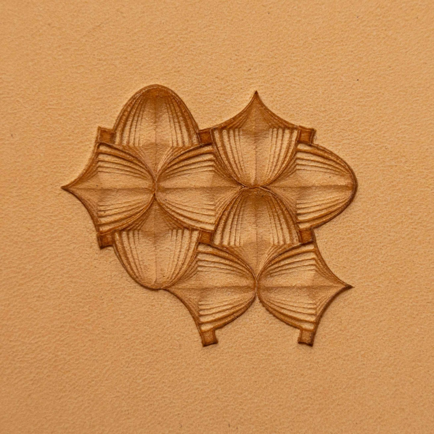 LT363 Petal Repeat Leather Stamping Tool– Petal Repeat 15x12mm (7/12" x 7/15")