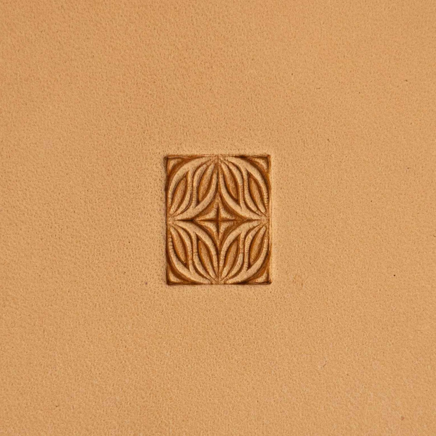 LT370 Floral Geometry Leather Stamping Tool– Floral Geometry 14x11mm (5/9" x 7/16")