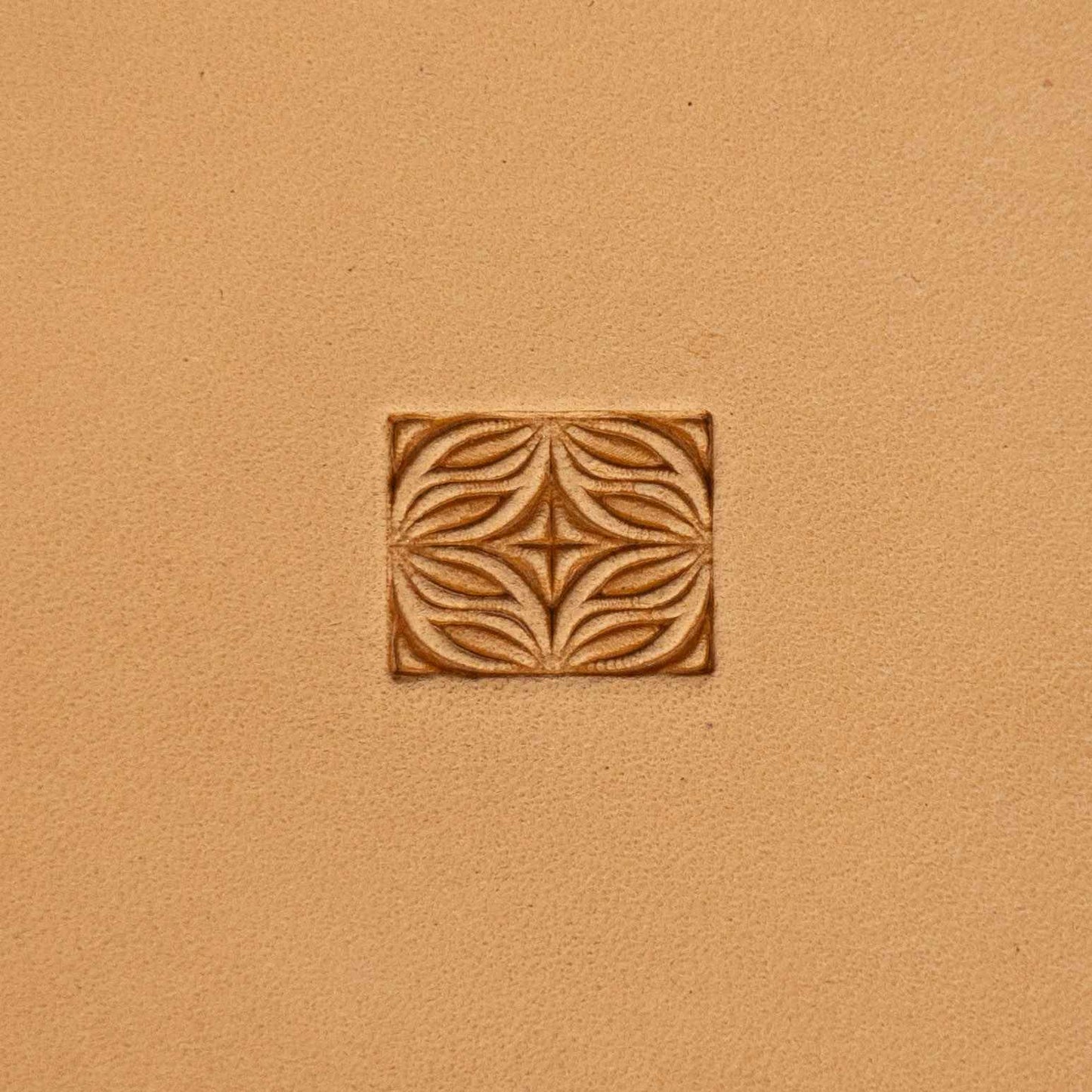 LT370 Floral Geometry Leather Stamping Tool– Floral Geometry 14x11mm (5/9" x 7/16")