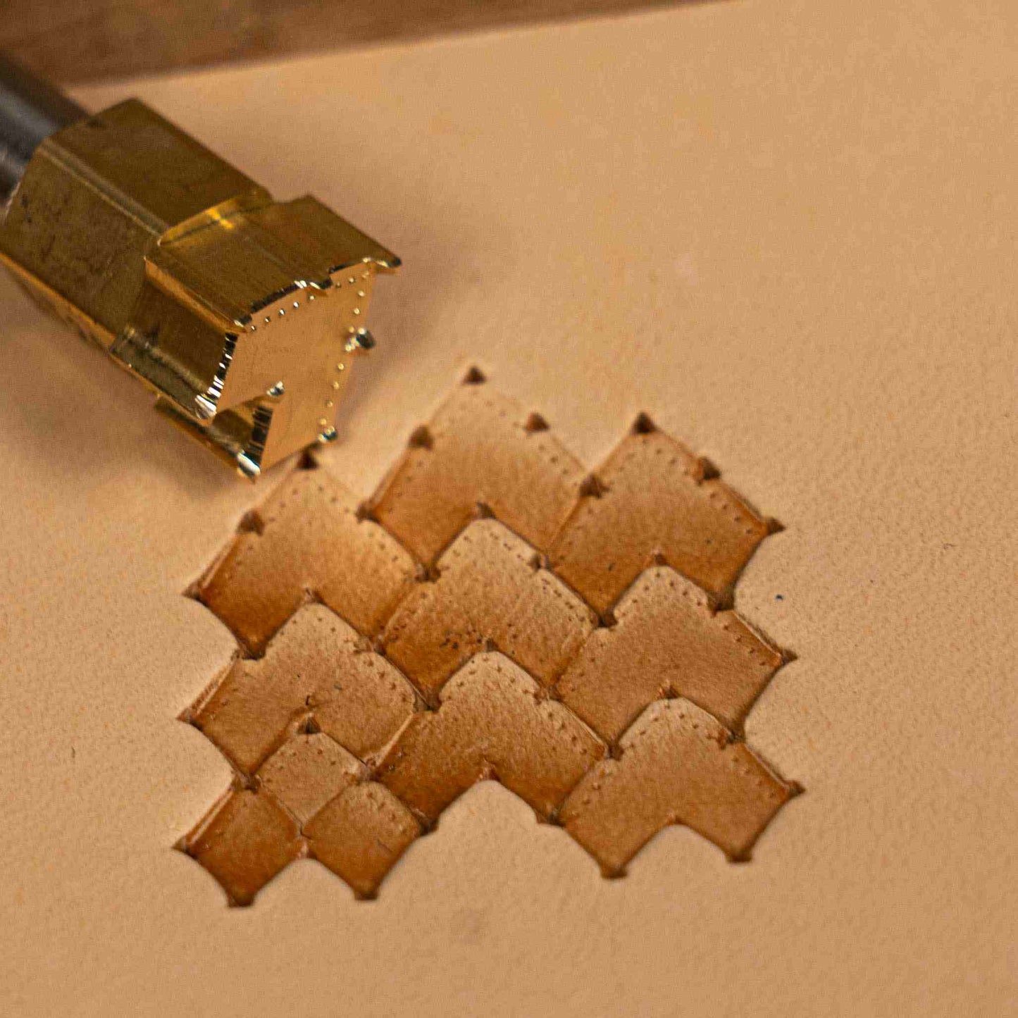 Pattern Leather Stamp – Scales