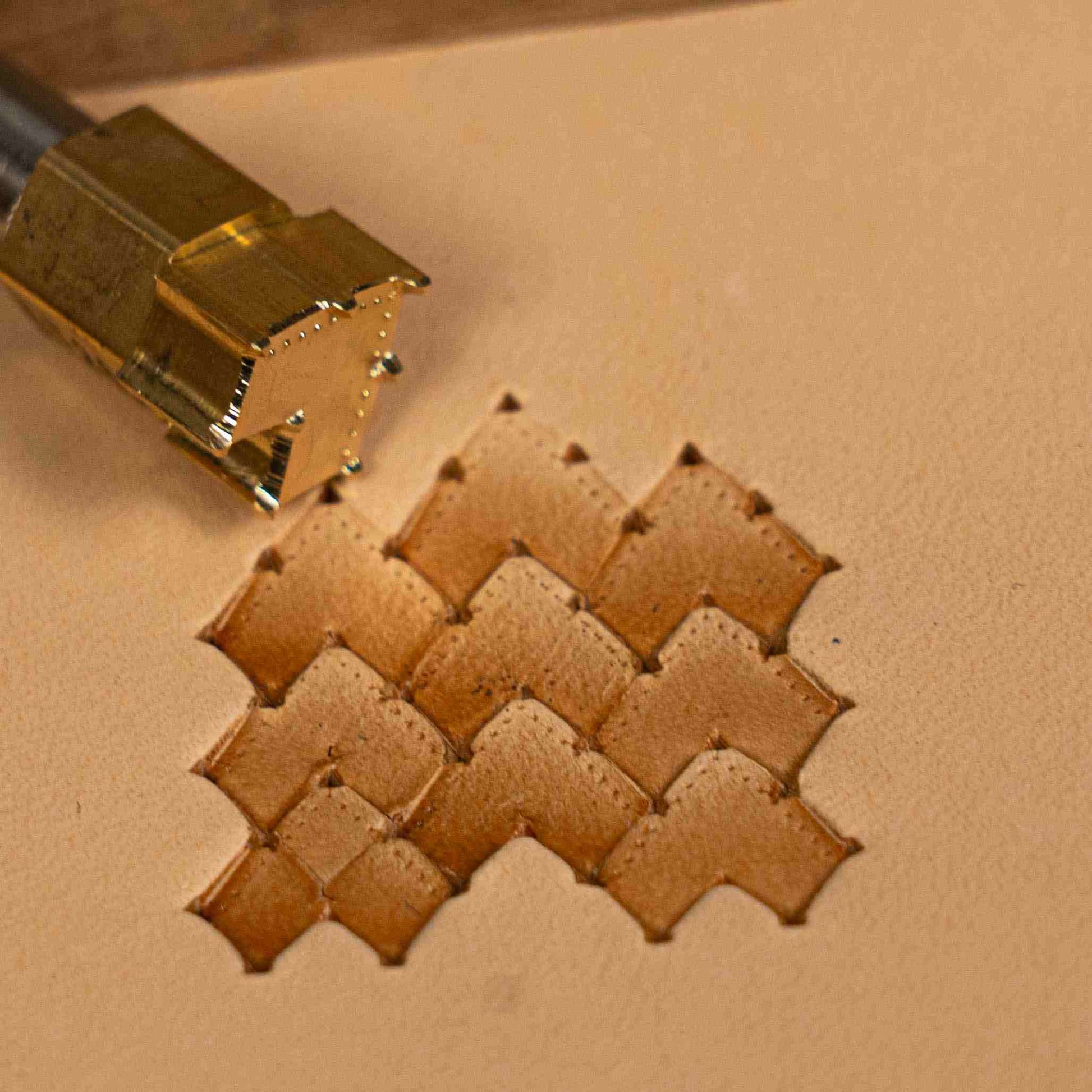 Pattern Leather Stamp – Scales