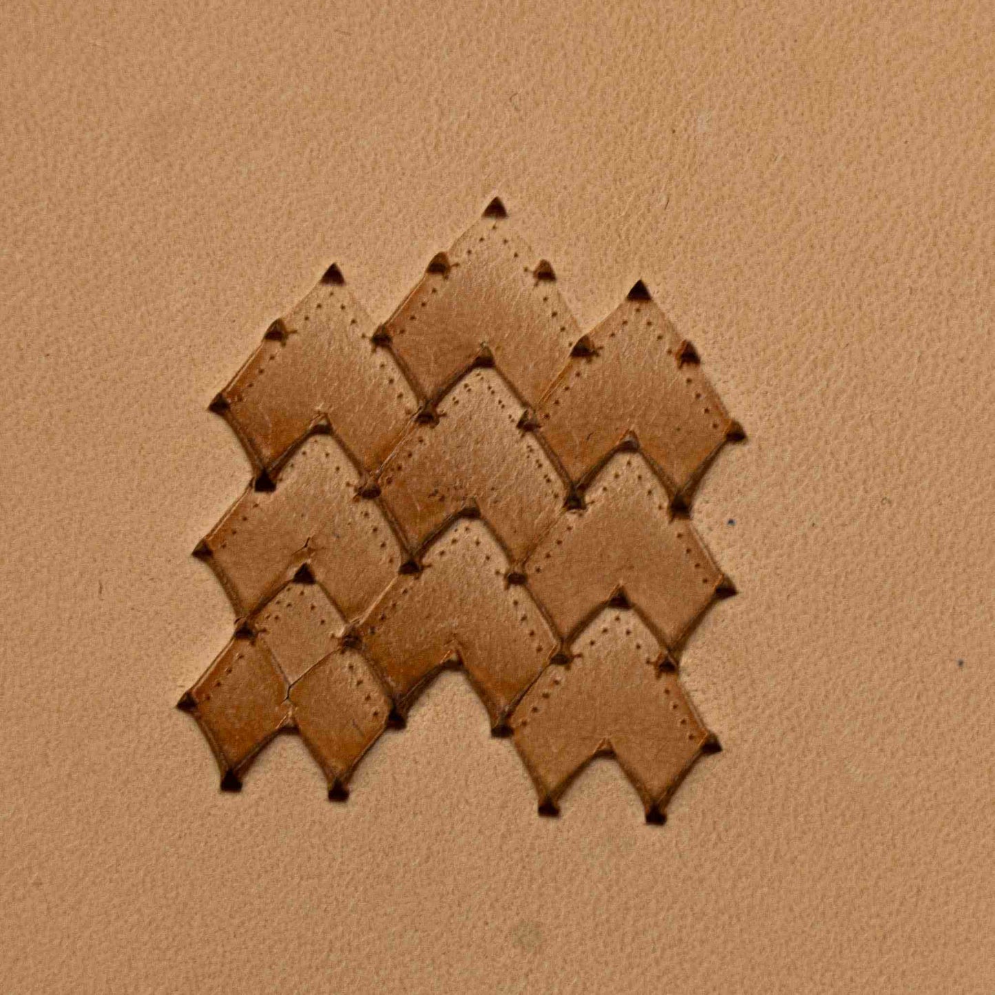 LT267 Scales Leather Stamping Tool– Scales 13x13mm (1/2" x 1/2")