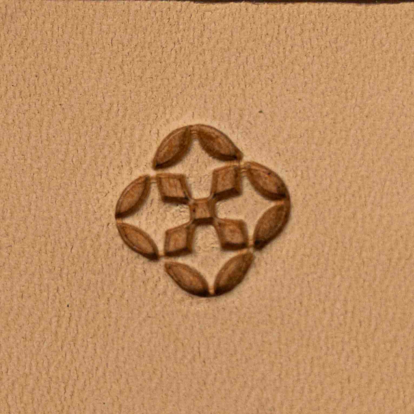 LT265 Geometric Leather Stamping Tool–Lattice Tile Geometric 13x13mm (1/2" x 1/2")