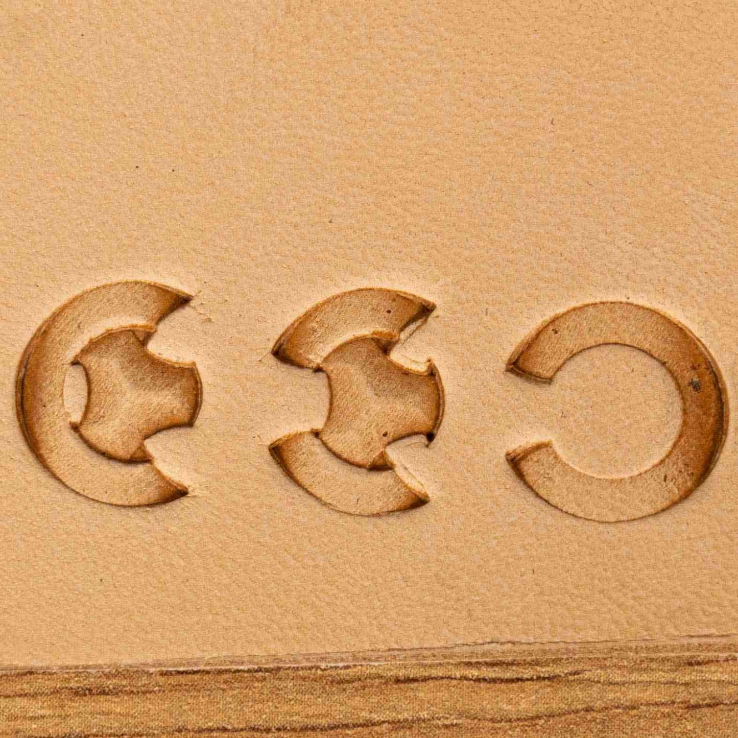 LT286ABC Geometric Leather Stamping Tool–Chain Link Geometric 12x10mm (7/15" x 2/5")