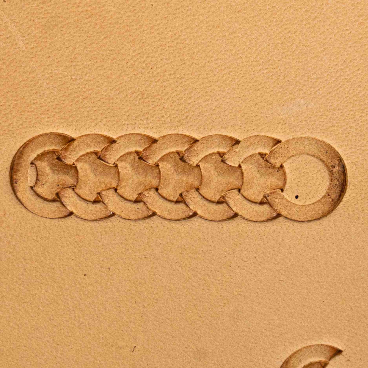 LT286ABC Geometric Leather Stamping Tool–Chain Link Geometric 12x10mm (7/15" x 2/5")