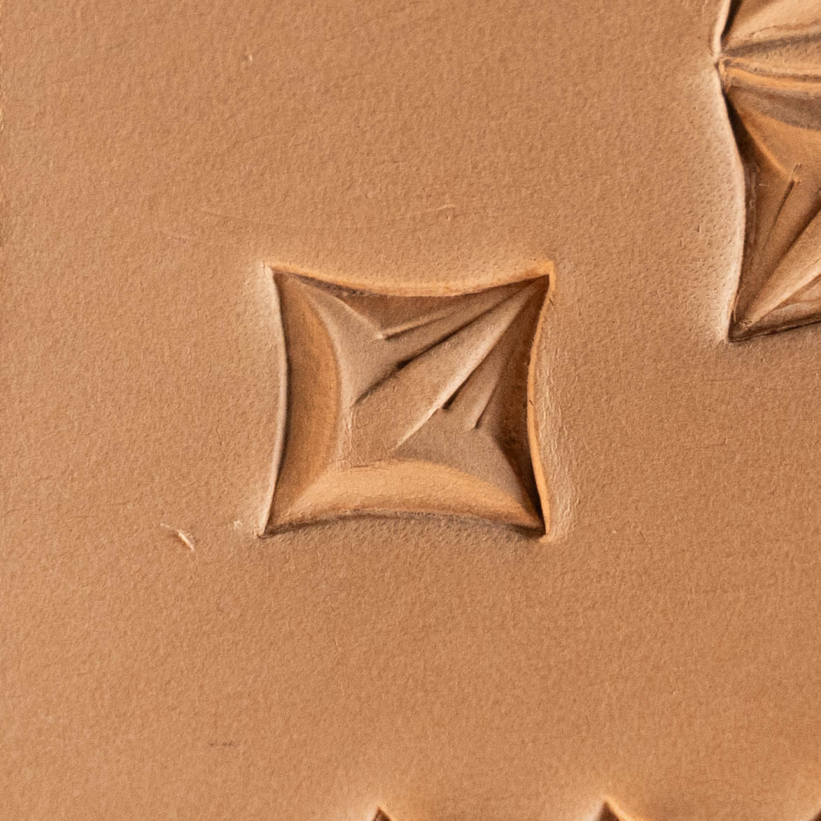 Geometric Leather Stamp – Star Shape