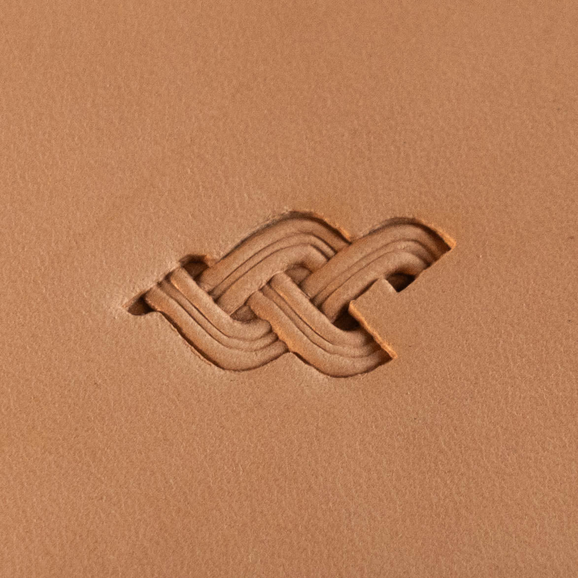 LT388 Basket Weave Leather Stamping Tool–Celtic Knot Basket Weave