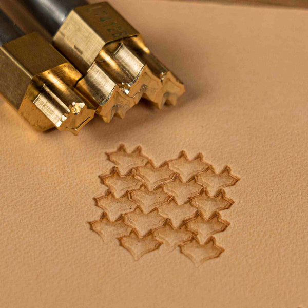 Pattern Leather Stamp – Bird Track